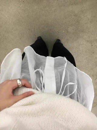 Buckle Apron Skirt