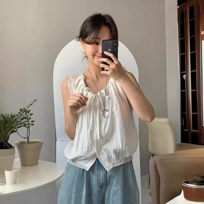 Plaid Strap Shirt