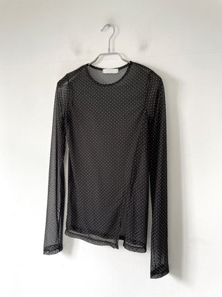 Polka Mesh Shirt