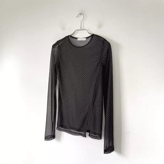 Polka Mesh Shirt