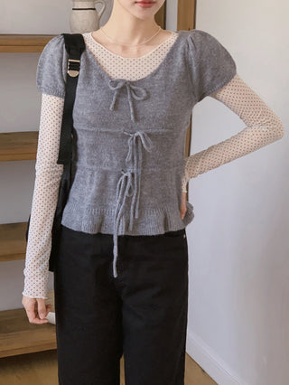 Bow Knit Top