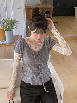 Bow Knit Top