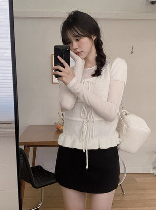 Bow Knit Top