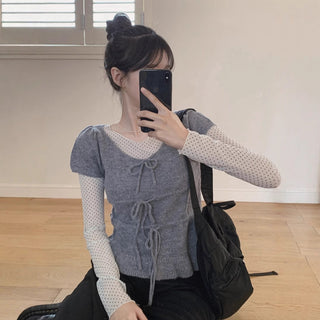 Bow Knit Top