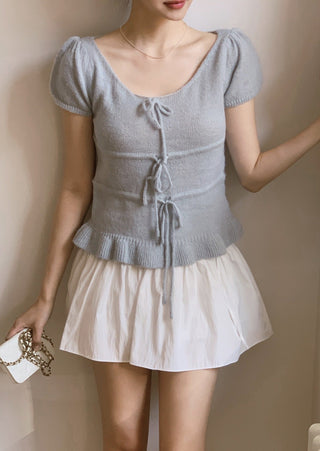 Bow Knit Top
