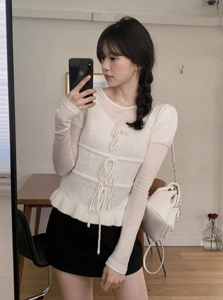 Bow Knit Top