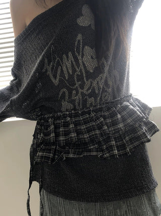 Plaid Pleated Skirt