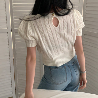 Puff Knit Top