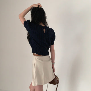 Puff Knit Top