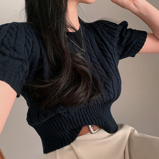 Puff Knit Top