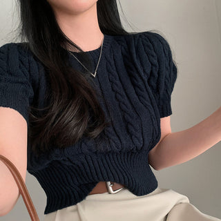 Puff Knit Top