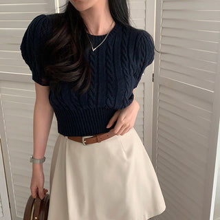 Puff Knit Top