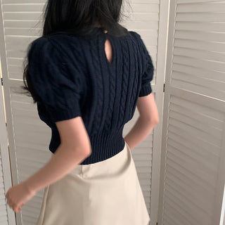 Puff Knit Top