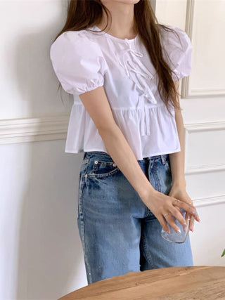 Bow Sleeve Shirt