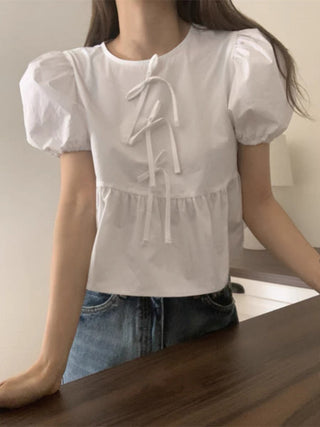 Bow Sleeve Shirt