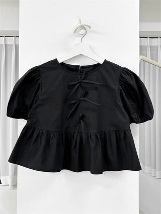Bow Sleeve Shirt