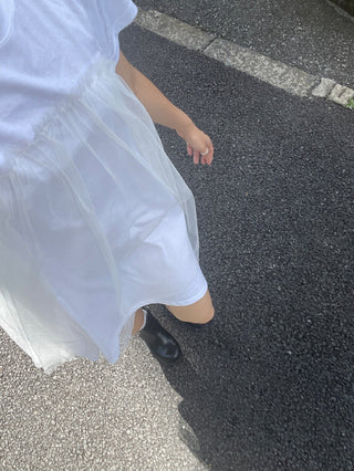 Mesh Skirt Dress
