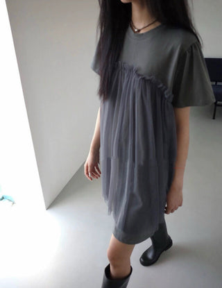 Mesh Skirt Dress