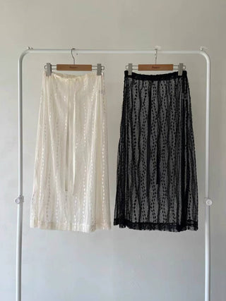 Mesh Lace Skirt