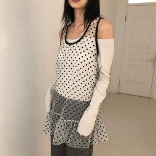 Dot Mesh Vest