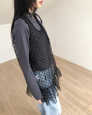 Dot Mesh Vest