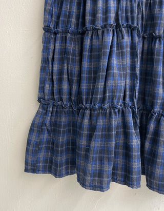 Plaid Lace Skirt