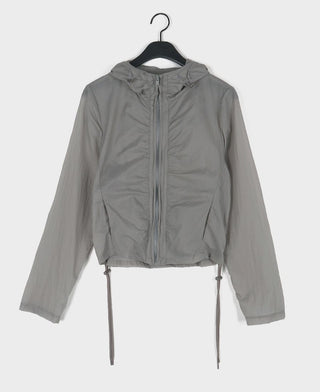 Korean hooded suncoat jacket