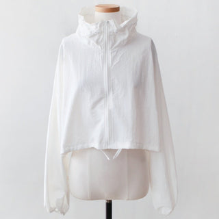Lace-up short suncoat jacket