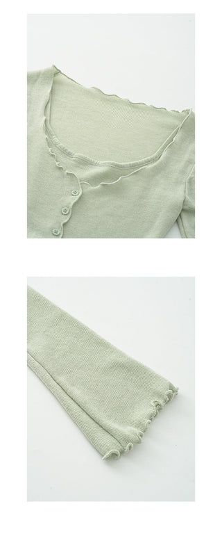 Wooden ear sweater