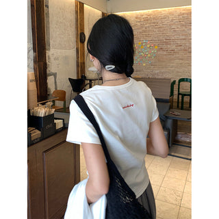 Back embroidered top