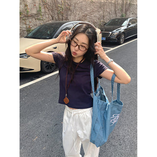 Back embroidered top