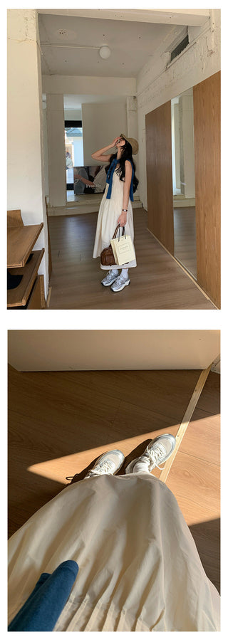 A-line sling dress