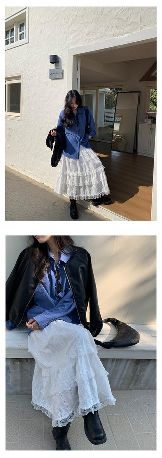 Ballet tiered skirt