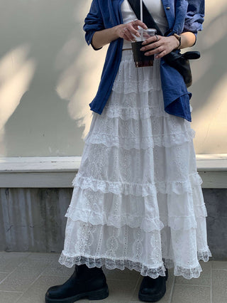 Ballet tiered skirt