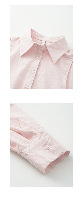 Fake two piece shirt