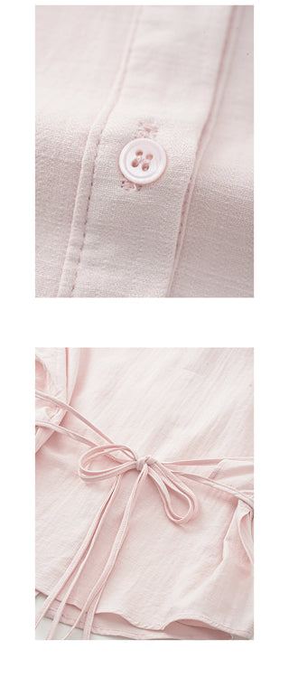 Fake two piece shirt