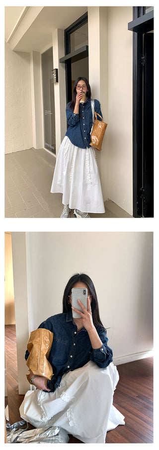 Sweet lace skirt