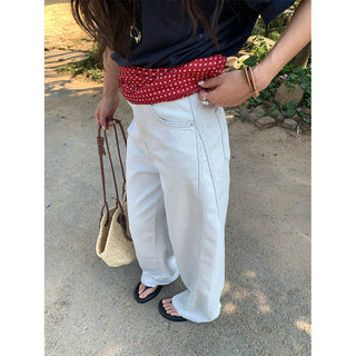 High waist jeans