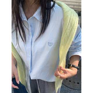 Love embroidered shirt