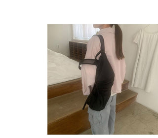 Pure color zipper jacket