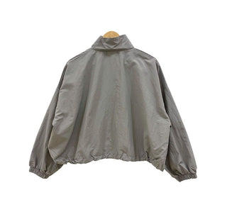 Pure color zipper jacket