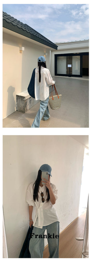 Belt buckle shirt