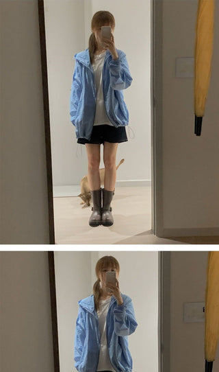 Classic long suncoat