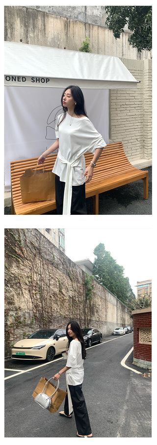 Lace off-shoulder top