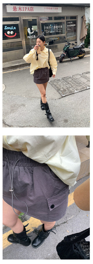Workwear short skirt