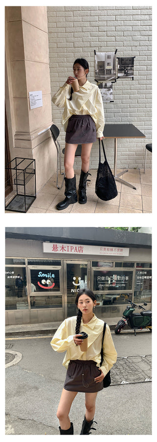 Workwear short skirt