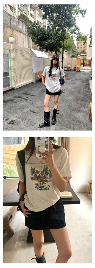 Workwear short skirt
