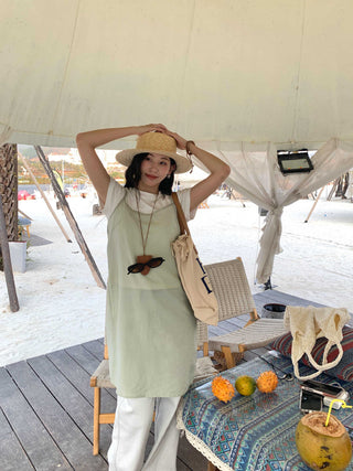 Spaghetti strap dress