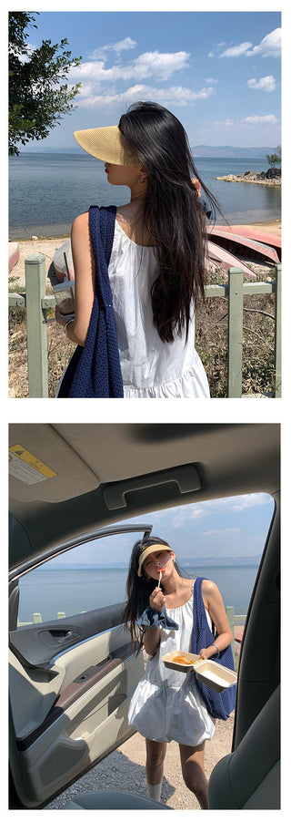 Wooden ear vest skirt