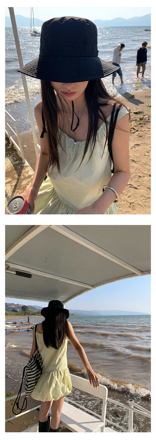 Wooden ear vest skirt